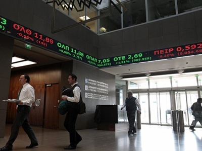 Οριακή πτώση στο Χρηματιστήριο Αθηνών